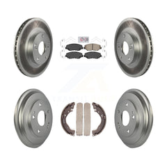 Transit Auto KGA-104342 Disc Brake Kit for 2013-2015 Honda Civic - Front and Rear