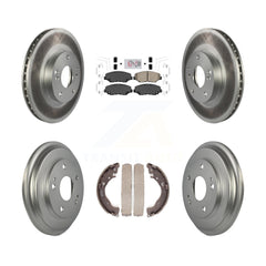 Transit Auto KGA-104343 Disc Brake Kit for 2013-2015 Honda Civic - Front and Rear