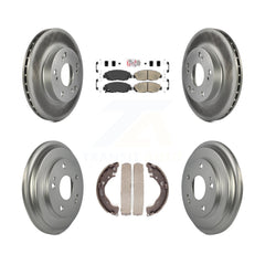 Transit Auto KGA-104344 Disc Brake Kit for 2006-2011 Honda Civic - Front and Rear