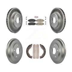 Transit Auto KGA-104345 Disc Brake Kit for 2006-2011 Honda Civic - Front and Rear