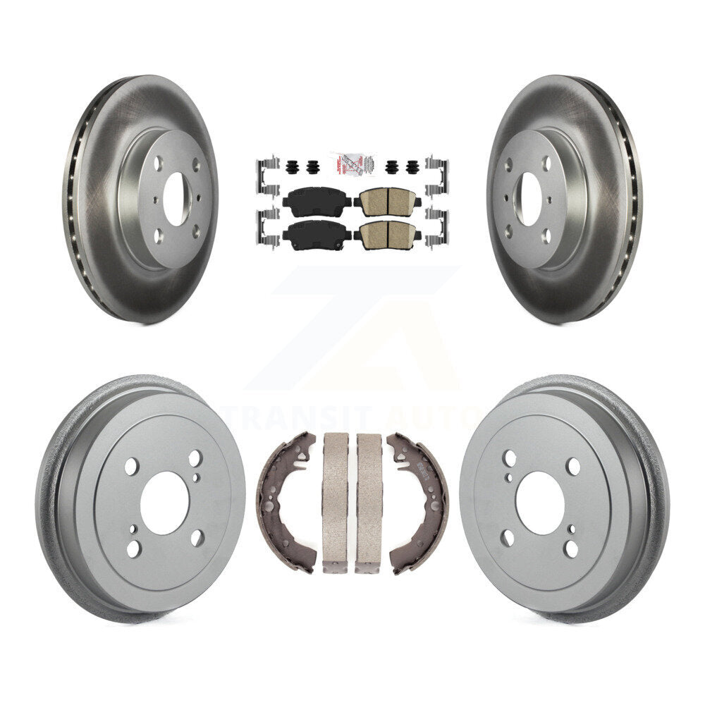 Transit Auto KGA-104346 Disc Brake Kit for 2001-2005 Toyota Echo - Front and Rear