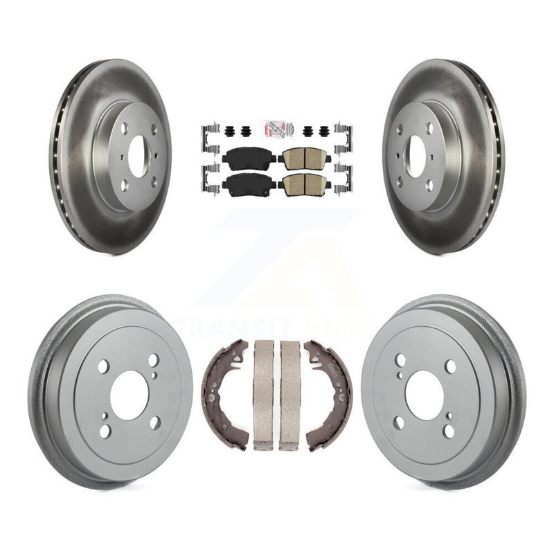 Transit Auto KGA-104346 Disc Brake Kit for 2001-2005 Toyota Echo - Front and Rear