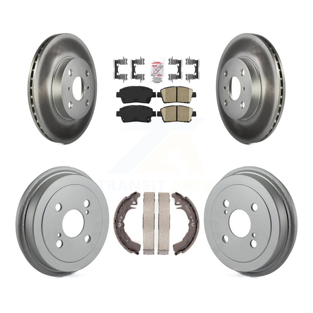 Transit Auto KGA-104347 Disc Brake Kit for 2001-2005 Toyota Echo - Front and Rear