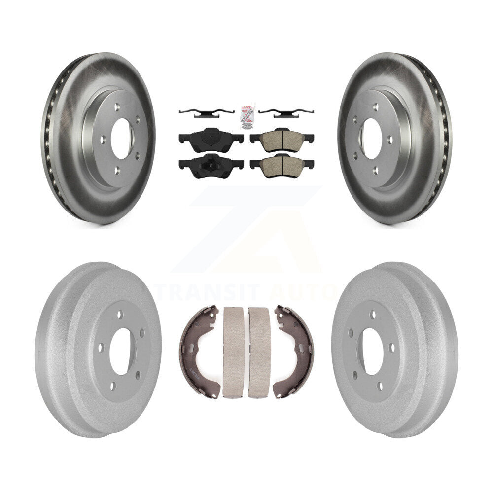 Transit Auto KGA-104349 Disc Brake Kit for 2005-2007 Ford Escape, Mercury Mariner, Mazda Tribute - Front and Rear