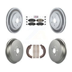 Transit Auto KGA-104354 Disc Brake Kit for 2019 Toyota Corolla - Front and Rear
