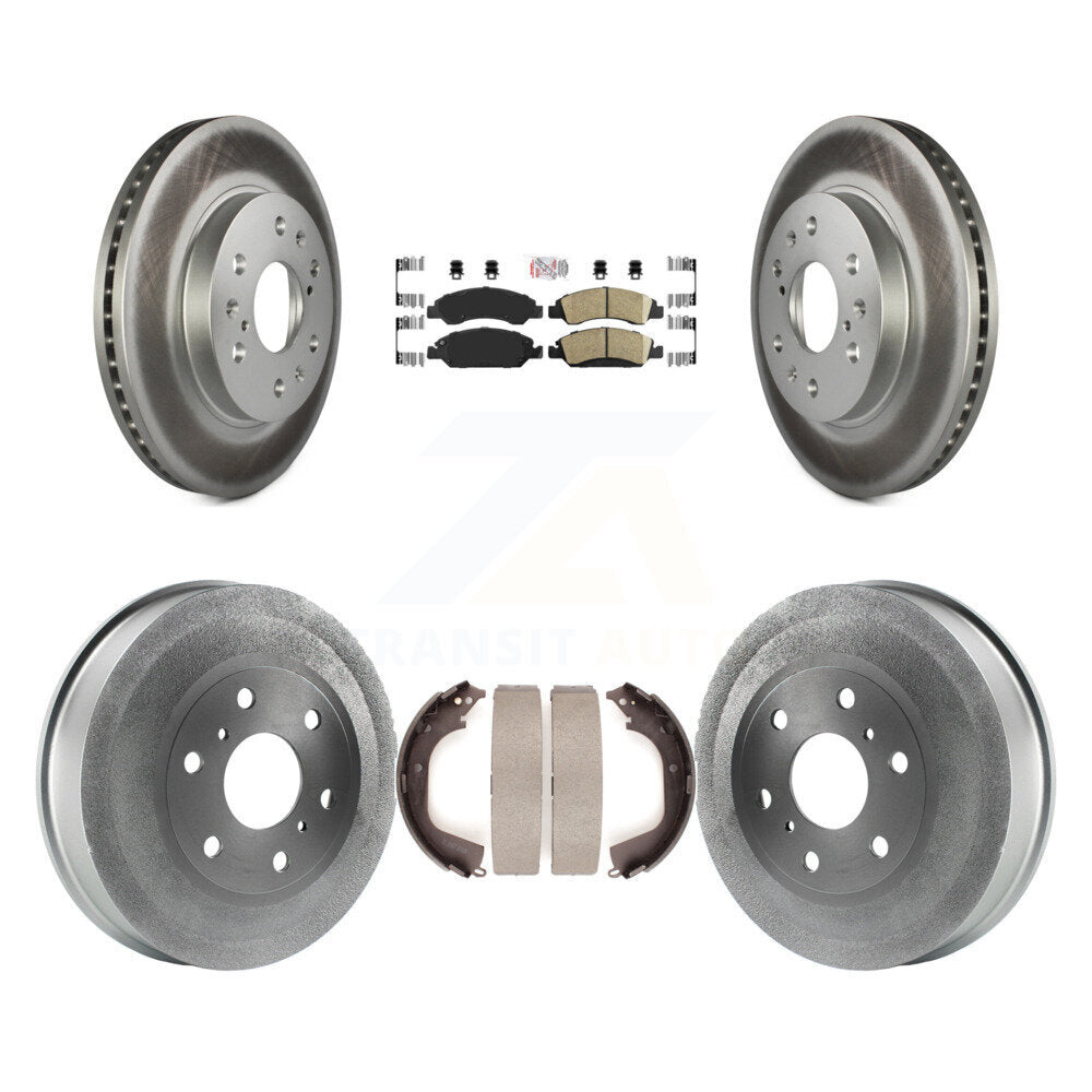 Transit Auto KGA-104356 Disc Brake Kit for 2009-2013 Chevrolet Silverado 1500, GMC Sierra 1500 - Front and Rear