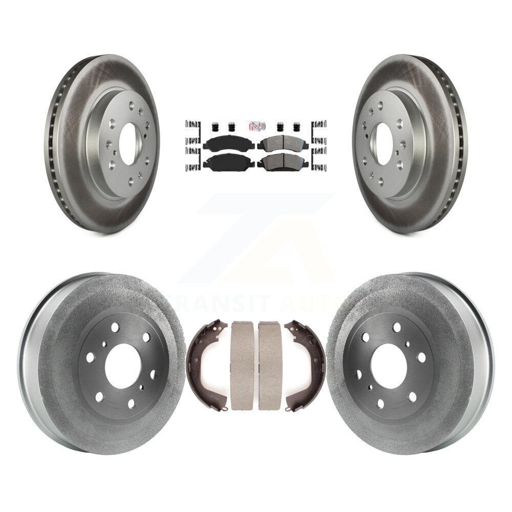Transit Auto KGA-104357 Disc Brake Kit for 2009-2013 Chevrolet Silverado 1500, GMC Sierra 1500 - Front and Rear