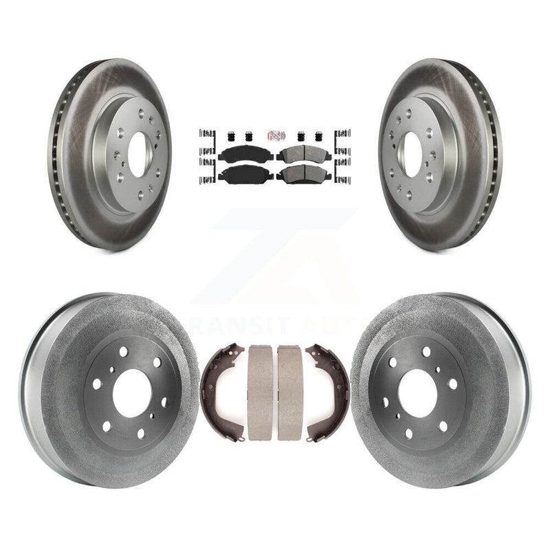Transit Auto KGA-104357 Disc Brake Kit for 2009-2013 Chevrolet Silverado 1500, GMC Sierra 1500 - Front and Rear