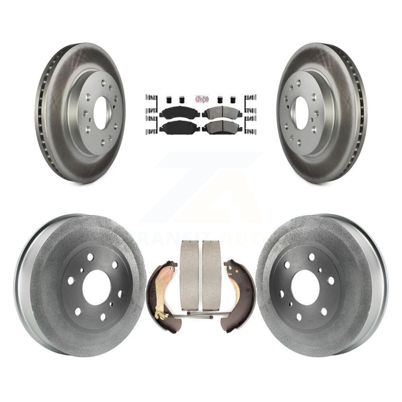 Transit Auto KGA-104360 Disc Brake Kit for 2009 Chevrolet Silverado 1500, GMC Sierra 1500 - Front and Rear