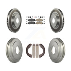 Transit Auto KGA-104366 Disc Brake Kit for 2007-2017 Dodge Caliber, Dodge Avenger and More - Front and Rear