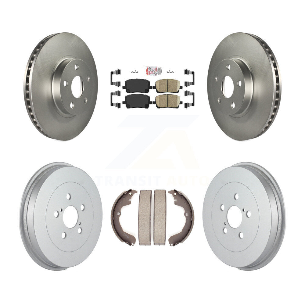 Transit Auto KGA-104371 Disc Brake Kit for 2003-2008 Pontiac Vibe, Toyota Matrix - Front and Rear