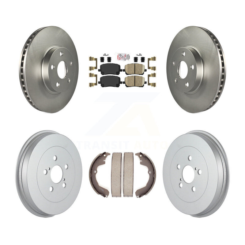 Transit Auto KGA-104372 Disc Brake Kit for 2003-2008 Pontiac Vibe, Toyota Matrix - Front and Rear