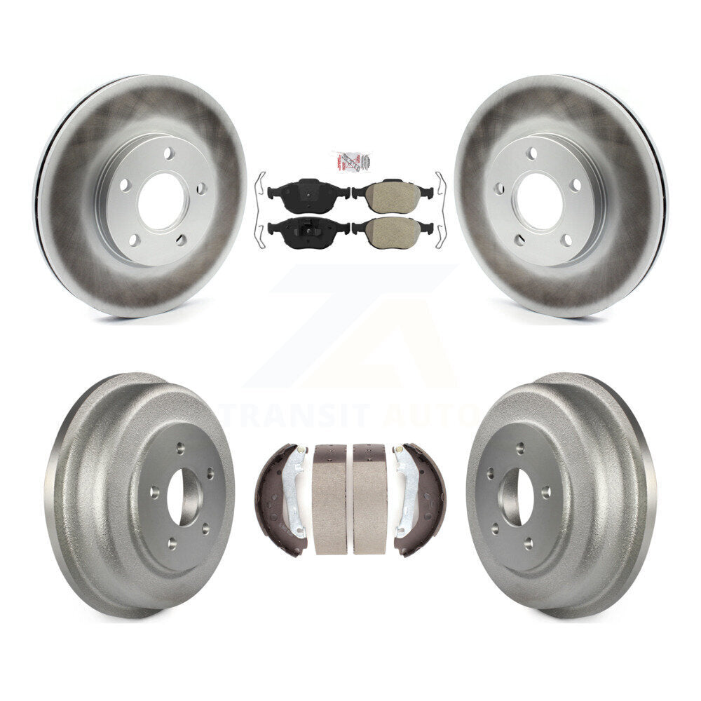Transit Auto KGA-104373 Disc Brake Kit for 2010-2013 Ford Transit Connect - Front and Rear