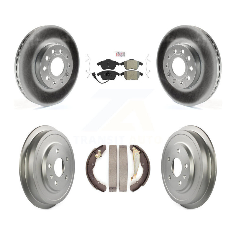 Transit Auto KGA-104374 Disc Brake Kit for 2011-2012 Volkswagen Beetle, Volkswagen Jetta - Front and Rear