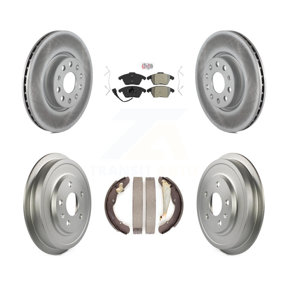 Transit Auto KGA-104375 Disc Brake Kit for 2011-2012 Volkswagen Beetle, Volkswagen Jetta - Front and Rear