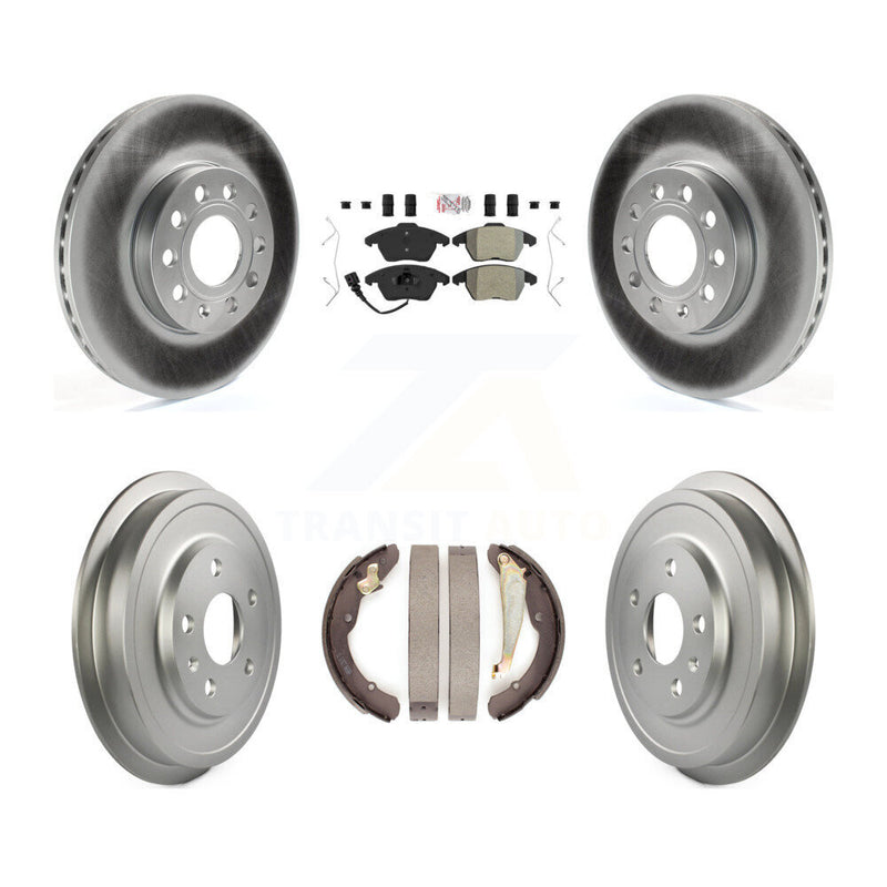 Transit Auto KGA-104376 Disc Brake Kit for 2011-2012 Volkswagen Beetle, Volkswagen Jetta - Front and Rear