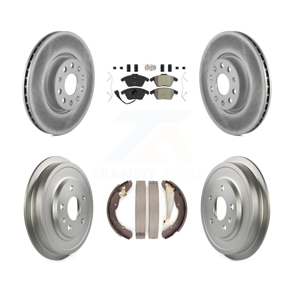 Transit Auto KGA-104377 Disc Brake Kit for 2011-2012 Volkswagen Beetle, Volkswagen Jetta - Front and Rear