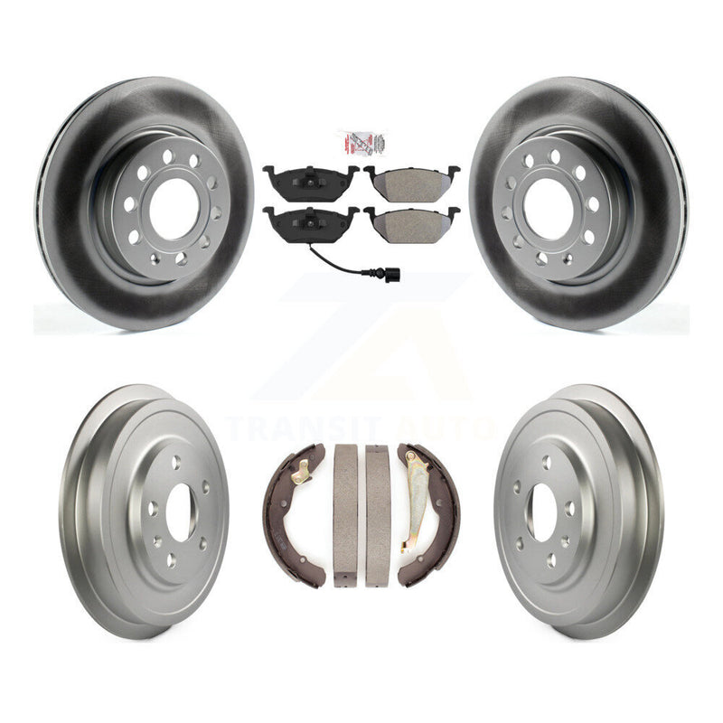 Transit Auto KGA-104378 Disc Brake Kit for 2011-2012 Volkswagen Jetta - Front and Rear