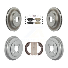 Transit Auto KGA-104381 Disc Brake Kit for 2009-2013 Honda Fit - Front and Rear