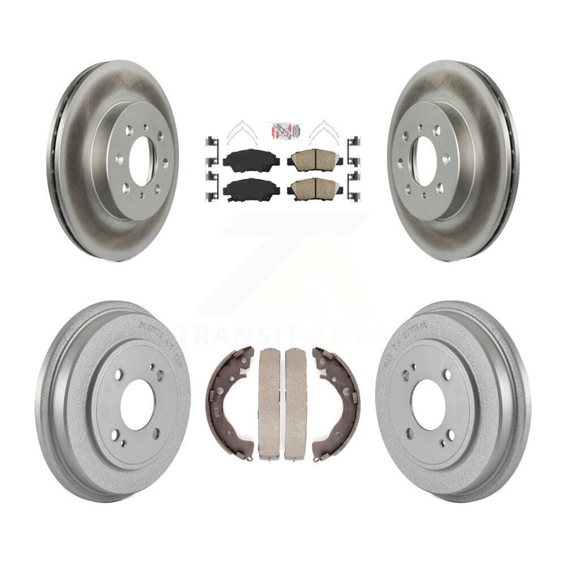 Transit Auto KGA-104381 Disc Brake Kit for 2009-2013 Honda Fit - Front and Rear