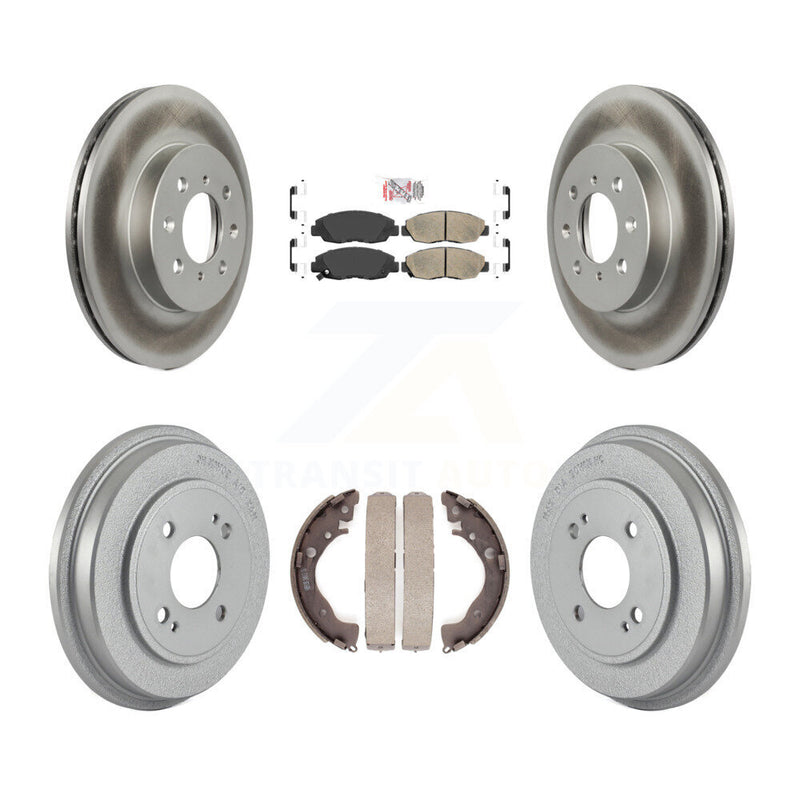 Transit Auto KGA-104383 Disc Brake Kit for 2010-2014 Honda Insight - Front and Rear