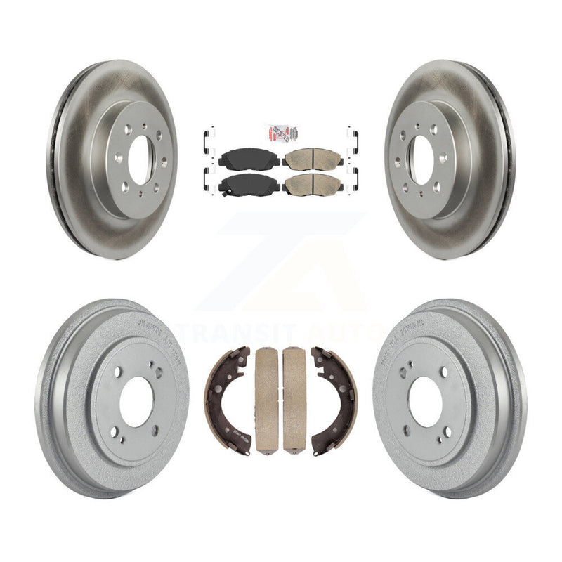 Transit Auto KGA-104385 Disc Brake Kit for 2001-2005 Honda Civic - Front and Rear