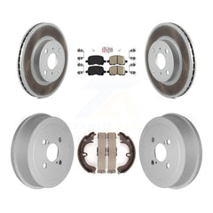 Transit Auto KGA-104388 Disc Brake Kit for 1999-2002 Toyota Corolla - Front and Rear