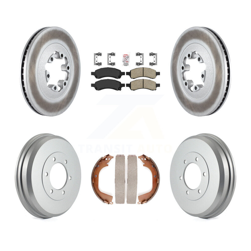 Transit Auto KGA-104390 Disc Brake Kit for 2009-2012 Chevrolet Colorado, GMC Canyon - Front and Rear
