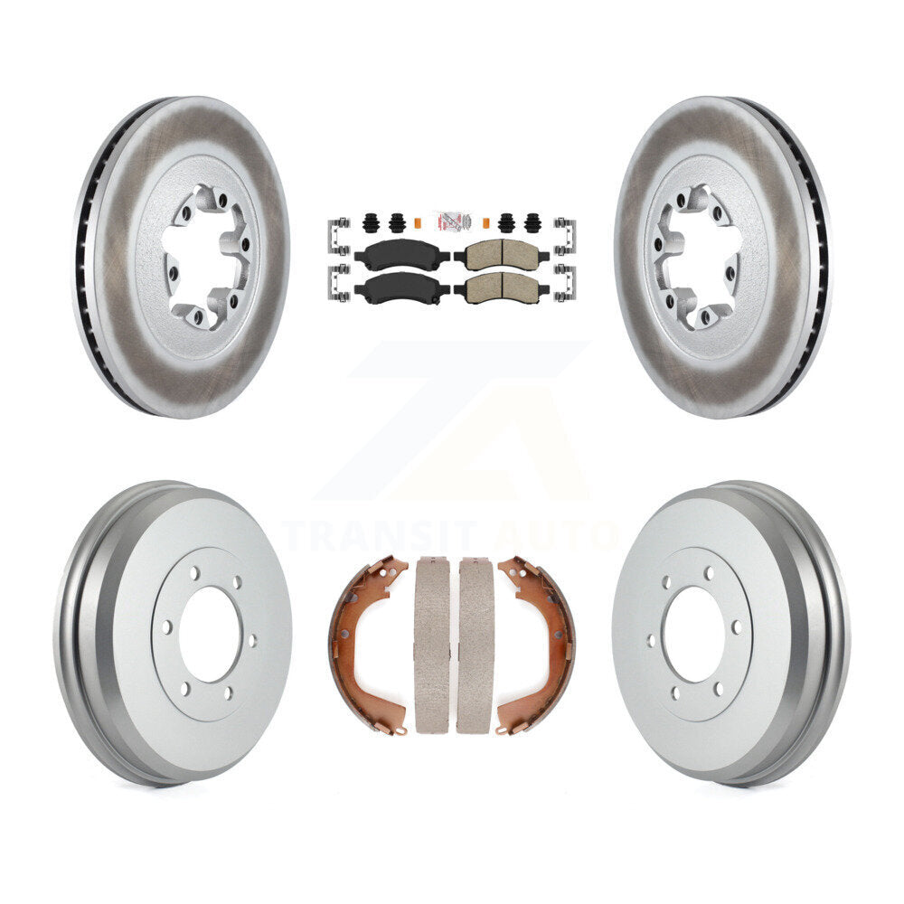 Transit Auto KGA-104391 Disc Brake Kit for 2009-2012 Chevrolet Colorado, GMC Canyon - Front and Rear