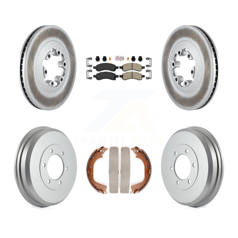 Transit Auto KGA-104391 Disc Brake Kit for 2009-2012 Chevrolet Colorado, GMC Canyon - Front and Rear