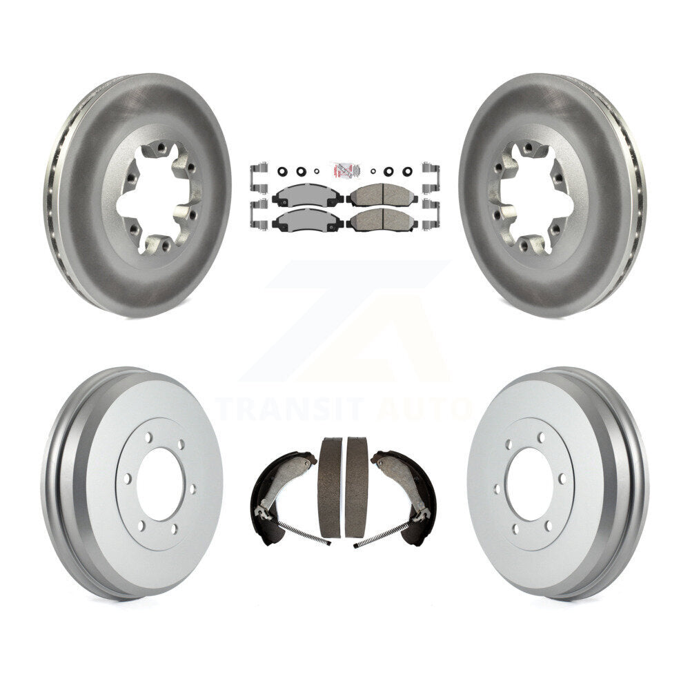 Transit Auto KGA-104392 Disc Brake Kit for 2004-2008 Isuzu i-290, Isuzu i-370 and More - Front and Rear