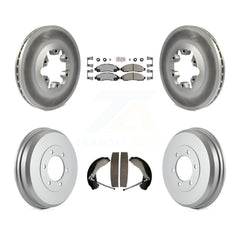Transit Auto KGA-104392 Disc Brake Kit for 2004-2008 Isuzu i-290, Isuzu i-370 and More - Front and Rear
