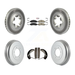 Transit Auto KGA-104393 Disc Brake Kit for 2004-2008 Isuzu i-290, Isuzu i-370 and More - Front and Rear