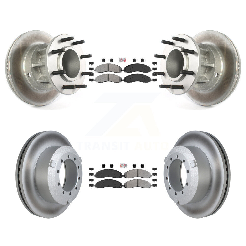 Transit Auto KGA-104406 Disc Brake Kit for 2017-2019 Ford F-450 Super Duty, Ford F-550 Super Duty - Front and Rear