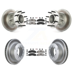 Transit Auto KGA-104406 Disc Brake Kit for 2017-2019 Ford F-450 Super Duty, Ford F-550 Super Duty - Front and Rear