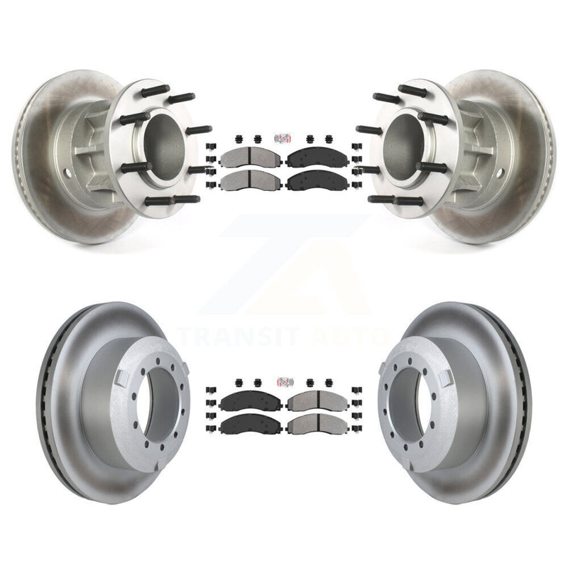 Transit Auto KGA-104406 Disc Brake Kit for 2017-2019 Ford F-450 Super Duty, Ford F-550 Super Duty - Front and Rear
