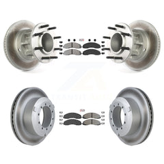 Transit Auto KGA-104407 Disc Brake Kit for 2017-2019 Ford F-450 Super Duty, Ford F-550 Super Duty - Front and Rear