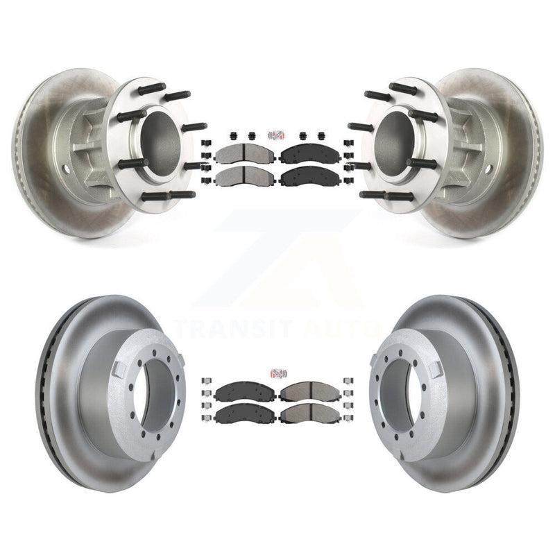 Transit Auto KGA-104407 Disc Brake Kit for 2017-2019 Ford F-450 Super Duty, Ford F-550 Super Duty - Front and Rear