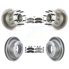Transit Auto KGA-104408 Disc Brake Kit for 2017-2019 Ford F-450 Super Duty, Ford F-550 Super Duty - Front and Rear
