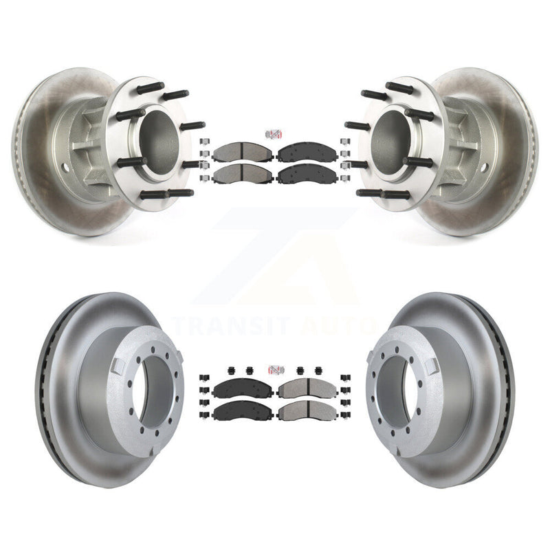 Transit Auto KGA-104408 Disc Brake Kit for 2017-2019 Ford F-450 Super Duty, Ford F-550 Super Duty - Front and Rear