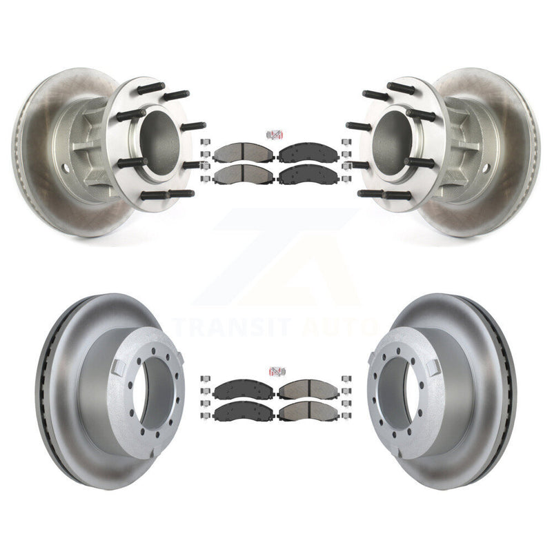 Transit Auto KGA-104409 Disc Brake Kit for 2017-2019 Ford F-450 Super Duty, Ford F-550 Super Duty - Front and Rear