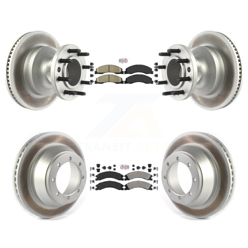 Transit Auto KGA-104411 Disc Brake Kit for 2008-2023 Ford E-450 Super Duty - Front and Rear