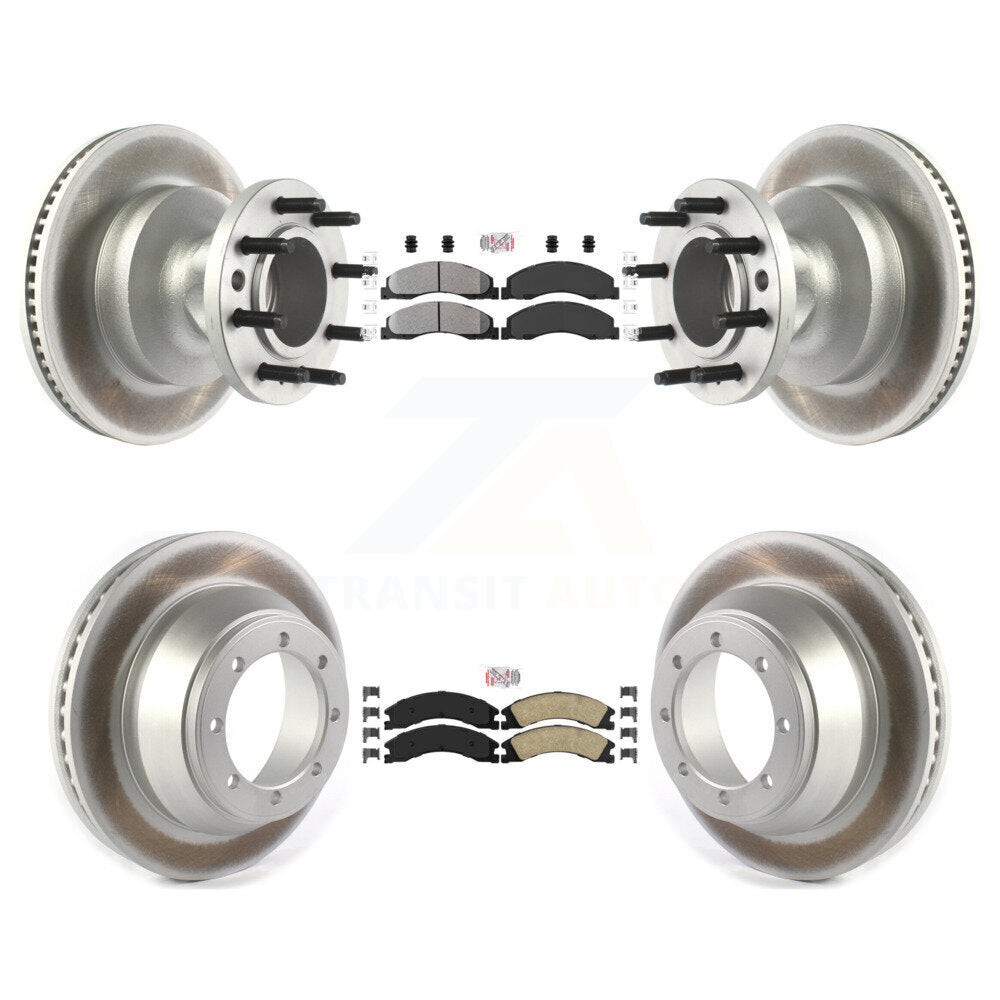 Transit Auto KGA-104412 Disc Brake Kit for 2008-2023 Ford E-450 Super Duty - Front and Rear
