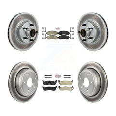 Transit Auto KGA-104420 Disc Brake Kit for 2010-2011 Ford Ranger - Front and Rear