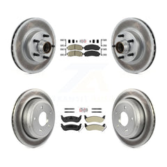 Transit Auto KGA-104421 Disc Brake Kit for 2010-2011 Ford Ranger - Front and Rear