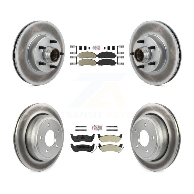 Transit Auto KGA-104421 Disc Brake Kit for 2010-2011 Ford Ranger - Front and Rear