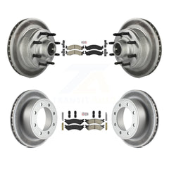 Transit Auto KGA-104424 Disc Brake Kit for 1998-2007 Ford E-350 Econoline, Ford E-250 and More - Front and Rear