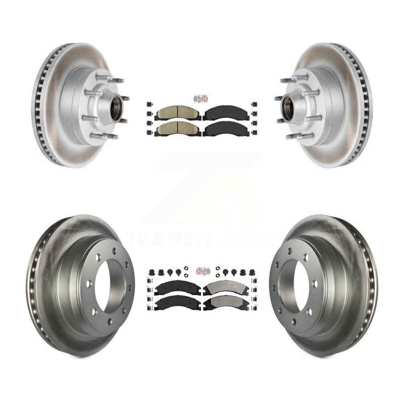 Transit Auto KGA-104427 Disc Brake Kit for 2008-2023 Ford E-350 Super Duty, Ford E-150 and More - Front and Rear