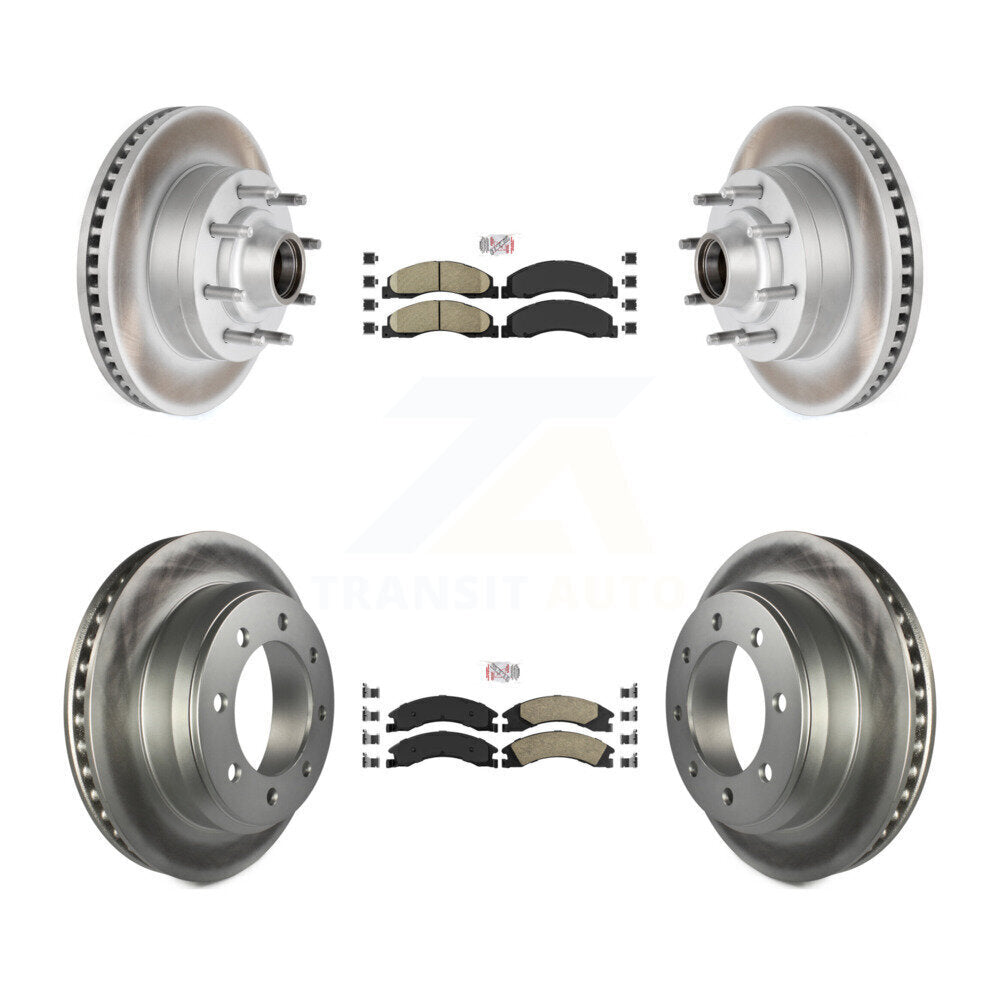 Transit Auto KGA-104428 Disc Brake Kit for 2008-2023 Ford E-350 Super Duty, Ford E-150 and More - Front and Rear