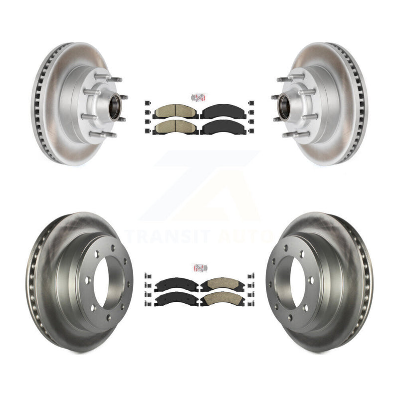 Transit Auto KGA-104428 Disc Brake Kit for 2008-2023 Ford E-350 Super Duty, Ford E-150 and More - Front and Rear